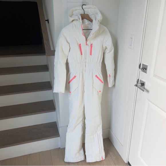 NWOT Free People All Prepped Ski Suit in White - Picture 6 of 13